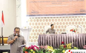 Bawaslu Riau Gelar Rapat Evaluasi Laporan Pemilu 2019