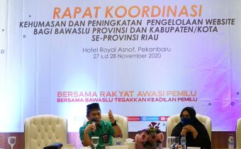 Amiruddin Sijaya Himbau Bawaslu Kabupaten/Kota untuk Aktif Menyampaikan Informasi Pilkada kepada Masyarakat