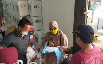 Kepala Bagian Hukum Bawaslu Riau, Pastikan Kelengkapan dan Ketepatan Perlengkapan Pemungutan dan Penghitungan Suara di Indragiri Hulu