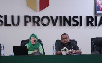 Inspektorat Bawaslu RI Himbau Jajaran Bawaslu Riau untuk Menigkatkan Infrastruktur Kelembagaan