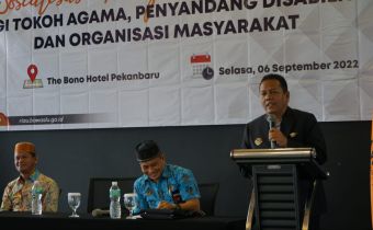 Sukseskan Pemilu dan Pemilihan Tahun 2024, Bawaslu Riau Gelar Sosialisasi Bersama Penyandang Disabilitas, Organisasi Masyarakat dan Tokoh Masyarakat