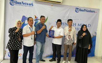 Bawaslu Riau Bersama Tribun Pekanbaru Susun Mekanisme Edukasi Pengawasan Pemilu Kepada Masyarakat