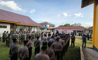 Bawaslu Riau Gelar Apel Patroli Pengawasan Masa Tenang Pemilu Tahun 2024