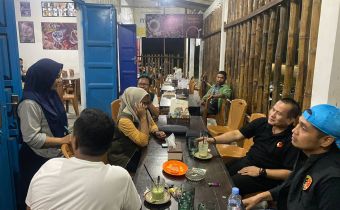 Tinjau Warung Pengawasan, Amir Sampaikan Bawaslu Berada ditengah Masyarakat