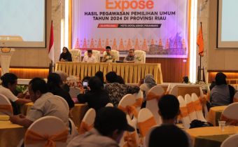 Pasca Pemilu, Bawaslu Riau Gelar Expose Hasil pengawasan Pemilihan Umum Tahun 2024 di Provinsi Riau