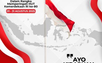 Bawaslu Riau Ajak Masyarakat Kibarkan Bendera Merah Putih Serentak Selama Bulan Agustus