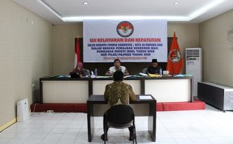 Calon Anggota Panwas Dumai Dan Kuantan Singingi Laksanakan Uji Kelayakan Dan Kepatutan