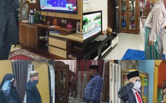 Jajaran Pengawas Pemilu Ikuti Upacara HUT ke-76 RI Secara Virtual