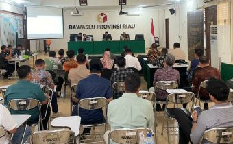 Menjelang penetapan DCT, Bawaslu Riau Kumpulkan Bawaslu Kabupaten/Kota, Ada Apa?