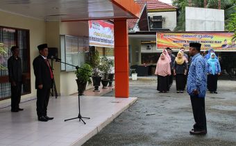 Ketua Bawaslu Riau Pimpin Upacara Hari Kesaktian Pancasila