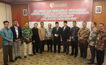 PELANTIKAN PAW BAWASLU KABUPATEN INDRAGIRI HULU