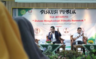 Gema Wahyu Adinata Sampaikan 3 Bentuk Korupsi Pemilu kepada Mahasiswa