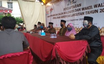 Gema Wahyu Adinata supervisi pendaftaran Pasangan Bakal Calon di Rokan Hilir dan Dumai