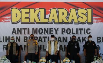 Anggota Bawaslu RI dan Kapolda Riau Lepas 50 Armada Tim Patroli Money Politic di Rokan Hulu