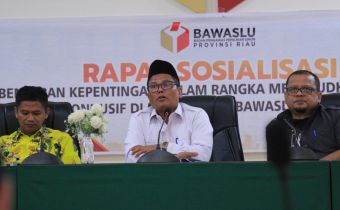 Sosialisasikan Penanganan Benturan Kepentingan, Rusidi: â€œHindari Konflik Kepentingan di Bawaslu, Kerja Akan Jadi Indahâ€