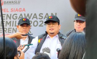 Ayo Awasi Bersama! Bawaslu RI mengadakan Apel Siaga Pengawasan Pemilu Serentak Tahun 2024