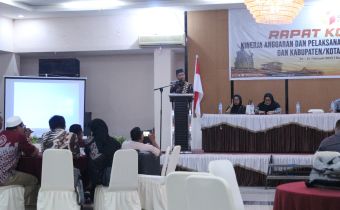 Kuatkan Mekanisme Perencanaan Kelembagaan, Bawaslu Riau Gelar Rapat Koordinasi Bersama Bawaslu Kabupaten/Kota Se-Provinsi Riau