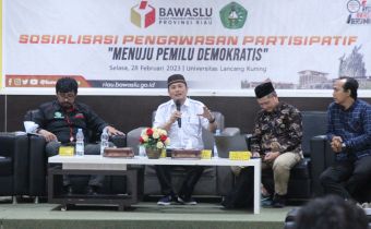 Amiruddin: Sosialisasi Pengawasan Partisipatif Diharap Melahirkan Pemilih Yang Cerdas dan Partisipatif