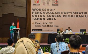 Untuk Sukseskan Pemilu 2024, Bawaslu Mengadakan Workshop Pengawasan Partisipatif