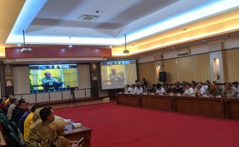 Komisi Informasi Launching E-Monev, Bawaslu Riau Siap Ikuti Tahapan Penilaian