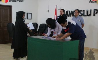 Tingkatkan Publikasi Kepemiluan, Bawaslu Riau Kerjasama Dengan Media