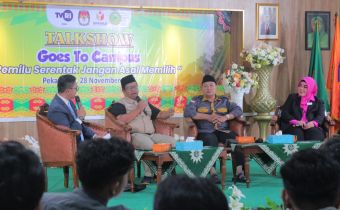 Alnof Ajak Mahasiswa Memilih Calon Pemimpin Berdasarkan Hati Nurani