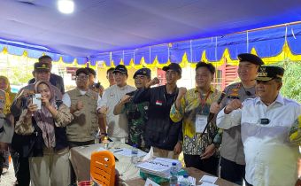 Tinjau Langsung 3 TPS di Hari H Pemungutan Suara, Ketua Bawaslu : Pelaksanaan Pemungutan Suara Berjalan Lancar