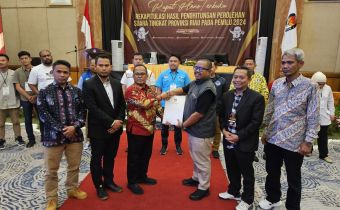Bawaslu Riau Awasi Melekat Hari Terakhir Rekapitulasi Provinsi Hingga Penandatanganan oleh Saksi