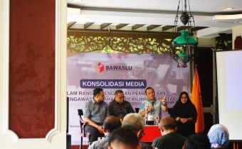 Bawaslu Konsolidasi Bersama Media untuk Penguatan Pemberitaan Pengawasan Tahapan Pemilihan Serentak 2024