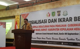 Indra Ajak Kepala Desa Untuk Netral dan Berkolaborasi dengan Bawaslu Wujudkan Pilkada Beritegritas dan Bermartabat
