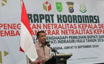 Bawaslu Riau Ingatkan Kedes se-Kabupaten Inhu Untuk Netral dalam Pilkada 2024