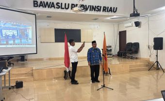 Sekjen Bawaslu Lantik 23 Pimpinan Tinggi Pratama di Lingkungan Bawaslu