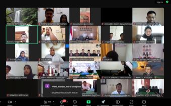 Ikuti Sosialisasi Monev KIP Oleh Bawaslu RI Tahun 2025, Bawaslu Riau Minta Bawaslu Kabupaten/kota Lakukan Persiapan