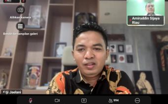 BAWASLU RIAU HADIRI RAPAT KOORDINASI PERSIAPAN PENGAWASAN PEMUTAKHIRAN DATA PEMILIH BERKELANJUTAN BERSAMA BAWASLU RI