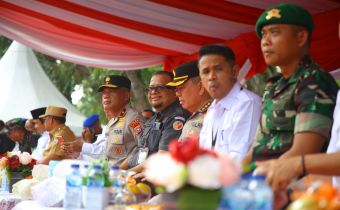 Bawaslu Riau Hadiri Simulasi Sispamkota Polda Riau Untuk Amankan Pilkada Serentak 2024
