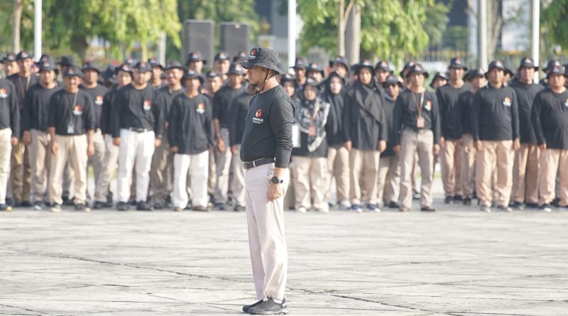 Apel Siaga Pengawasan Kampanye, Alnof Sampaikan 3 Hal Penting dihadapan Pengawas Pemilu di Riau.
